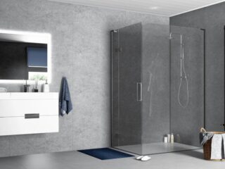 Concrete-Look Wet Wall Panels