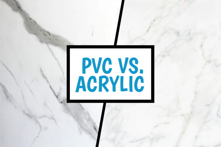 PVC vs. Acrylic Wet Wall Panels: Which Is Best?