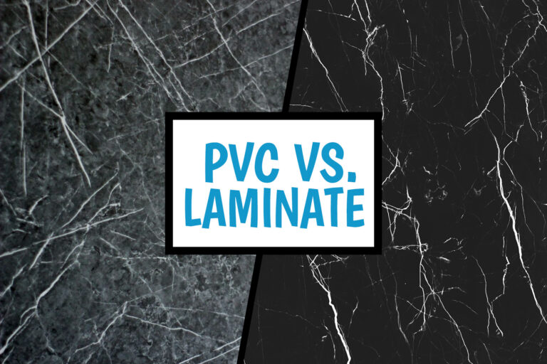 PVC vs. Laminate Wet Wall Panels: An In-Depth Comparison