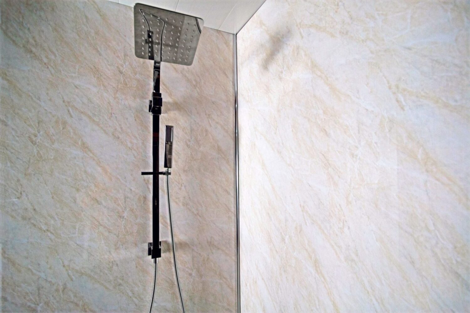 Sahara Gold wall panels for showers